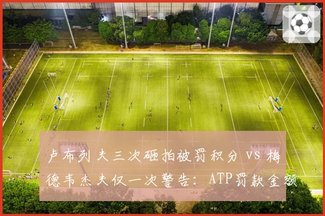 卢布列夫三次砸拍被罚积分 vs 梅德韦杰夫仅一次警告：ATP罚款金额竟相差47倍